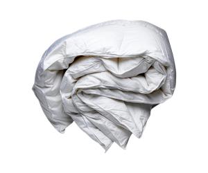 Mille Notti Couette en duvet Natura Blanc. 150x210 cm Moyen