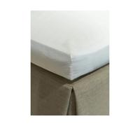 Mille Notti Drap housse Satina EKO Blanc. 90x200 cm