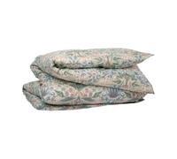 Mille Notti Housse de couette Morris & Co. Strawberry Thief Vert. 150x210 cm