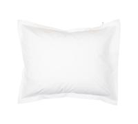 Mille Notti Taie d'oreiller Pousada Percale EKO Blanc. 50x60 cm