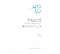Mille plateaux. Capitalisme et schizophrénie 2