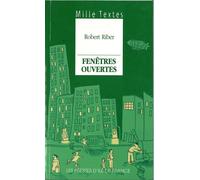 Mille textes - fenêtres ouvertes - Robert Riber - Presses D'ile-De-France - Livre