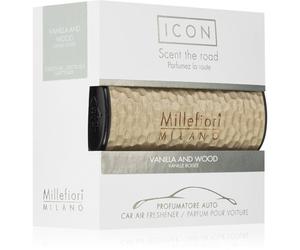 Millefiori Icon Vanilla & Wood désodorisant voiture 1 pcs
