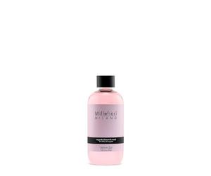 Millefiori Milano Fleur de Magnolia & Bois Recharge de Diffuseur, Verre, Rose, 6 x 5,2 x 13,7 cm
