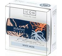 Millefiori Milano Icon Car Air Freshener White Musk Textil Floral