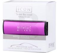 Millefiori Milano Icon Rafraîchisseur d'air pour voiture Fleur de magnolia et bois Classique violet