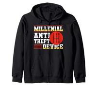 Millennial Anti-Theft Device Funny Stick Shift Meme Sweat à Capuche