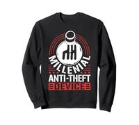 Millennial Anti-Theft Device Funny Stick Shift Meme Sweatshirt