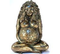 Millennial Gaia Statue - Mother Earth 7"H bronze