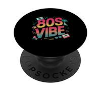Millennials Vibe des années 80 PopSockets PopGrip Adhésif