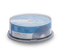 MILLENNIATA Effectués Lot de 15 DISC DVD 4.7 Go 4 x HD 1000 ans d'archives de données permanente/sauvegarde Media enregistrable vierge