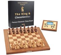 Millennium Chess Classics Exclusive M828 - Jeu d'échecs électronique avec échiquier à capteurs Exclusif et Les programmes d'échecs légendaires ChessGenius et The King