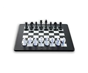 Millennium eONE M841 - Échiquier électronique pour Jouer en Ligne sur Lichess, Chess et Tornelo. avec 81 LED pour Afficher Les Coups. Accus au Lithium-ION et Bluetooth/USB intégrés