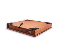 MILLENNIUM Luxe Cabinet - Socle en bois élégant pour planche exclusive avec tiroir pour figurines, accessoires ChessVolt et ChessLink ainsi que tous les câbles M842