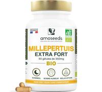 Millepertuis BIO | Concentré en Hypericine | Baisse de Moral | 90 gélules