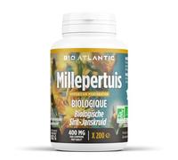 Millepertuis Bio - Hypericum perforatum - Hypericine - 400mg - 200 Comprimés