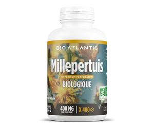 Millepertuis Bio - Hypericum perforatum - Hypericine - 400mg - 400 Comprimés