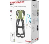 Miller H500 PSS Edge Kit d'Échafaudage avec H500 Harnais Securité Antichute Modèle IC6 Taille 2, Longe de Sécurité Titan Deux Jambes avec Absorbeur de Chocs 2M et Sac à Dos, 1036595