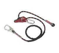 Miller HandZup Longe de Maintien au Travail 4M + 1/4 Tour+ Aluminium SNAP HOOK, Forme Ergonomique, Interchangeable, Ultra Résistant, 1032102