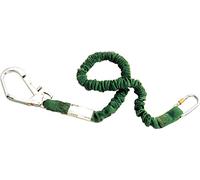 Miller Longe d'Antichute Manyard équipe de 2 Mousquetons avec Revêtement Spécial Anti-Tâche, Longueur 1.5M, Mousqueton en Acier Galvanisé Ouverture 18mm, 1005324