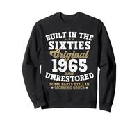Millésime 1965 58e Anniversaire Built in The Sixties Cadeau Sweatshirt