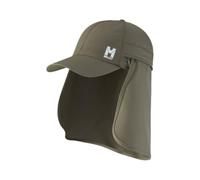 MILLET Casquette UBIC Shield Cap Anti-UV avec Protection Nuque | Trekking, Légère et Respirante, Visière Rigide, Compactable, Panneau Zippé