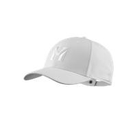 MILLET Casquette Baseball Mixte Logo Brodé Réglable (FR/ES, Alpha/Lettres, Taille Unique, Blanc)