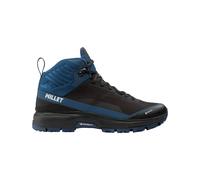 Millet - Chaussures de randonnées rapides en GORE-TEX - Wanaka Mid GTX M Black/Dark Denim pour Homme - Taille 10,5 UK - Noir Noir 10,5 UK