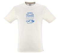 T shirt homme millet compagnie des guides chamonix logo beige