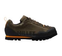 Millet - Chaussures d'approche semi-rigides en GORE-TEX - Friction GTX U Ivy en Cuir - Taille 42 2/3 - Kaki Kaki 42 2/3