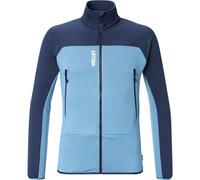 Millet - Polaire stretch respirante en Polartec® - Fusion Grid Jkt M Coronet Blue Saphir pour Homme - Taille L - Bleu Bleu L