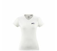 Millet Fusion Shirt Short Sleeve Femme Blanc - T-shirt outdoor femmes L