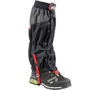GuÃªtres MILLET HIGH ROUTE GAITERS (BLACK/RED) Unisexe S