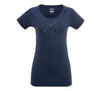 Millet Imja Wool Print T-Shirt Short Sleeve Femme - T-shirt outdoor femmes XS