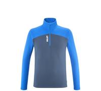 MILLET - K Lightgrid PO M - Polaire Légère Homme - Alpinisme, Approche, Randonnée, Lifestyle, Black - Bleu
