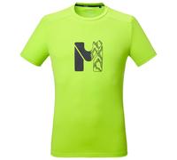 Millet - Kamet Map Short Sleeve Macaw Green - M - Tee-shirt de rando