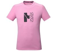 Millet - Kamet Map Short Sleeve Mauve Orchid - M - Tee-shirt de rando