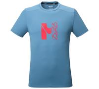 Millet - Kamet Map T-Shirt S/S - T-shirt - M - coronet blue