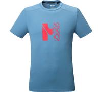 Millet - T-shirt d'alpinisme léger et respirant à manches courtes - Kamet Map SS M Coronet Blue pour Homme - Taille XL - Bleu Bleu XL