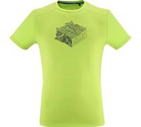 Millet - T-shirt en Polartec® - Kamet Map TS SS M Acid Green pour Homme - Taille XL - Vert Vert XL