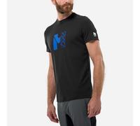 Millet - Kamet Map Ts Ss M - T-shirt homme Black / Noir - XL