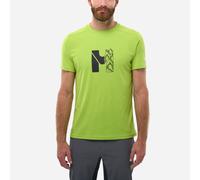 Millet - Kamet Map Ts Ss M - T-shirt homme Macaw Green - M