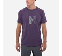 Millet - Kamet Map Ts Ss M - T-shirt homme Purple Velvet - M