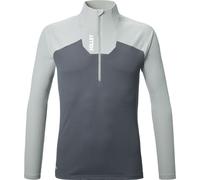 Millet - T-shirt d'alpinisme léger et respirant - Kamet Zip LS M Tarmac Granite pour Homme - Taille XL - Gris Gris XL