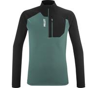 MILLET Kamet Ts Zip Ls M - Homme - Vert - taille L- modèle 2025