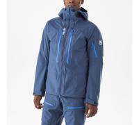 Veste impermeable millet m white 3l bleu
