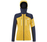 Millet - M White Shield Jkt - Veste softshell femme Safran / Saphir - XS