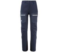 Millet - Pantalon de ski de randonnée - M White Shield Pant W Saphir pour Femme - Taille 42 FR - Navy Navy 42 FR