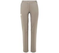 Millet - Pantalon stretch respirant de randonnée - Ubic Stretch Pant W Dorite pour Femme en Softshell - Taille 42 FR - Beige Beige 42 FR