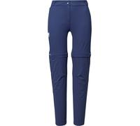 Millet - Pantalon déperlant de randonnée - Ubic Stretch Zip Off Pant W Saphir pour Femme en Softshell - Taille 34 FR - Navy Navy 34 FR